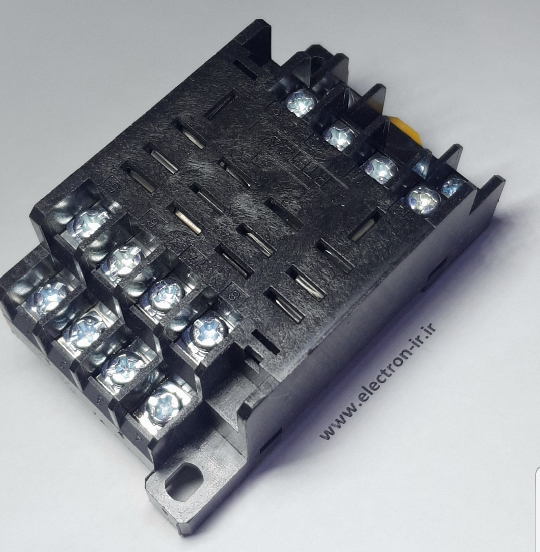 سوکت رله ریلی 14PIN-S-RAIL-PTF14A